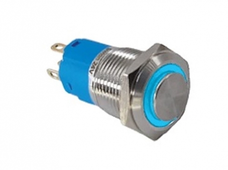 Swion 12mm Led'li Metal Buton Yaylı