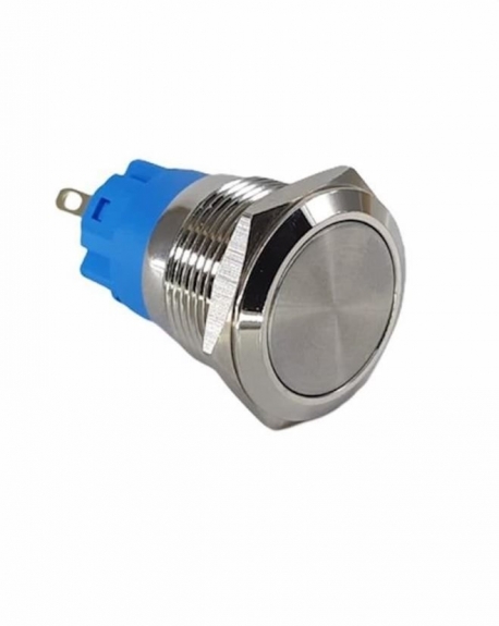 Swion 19mm Işıksız  Metal Buton Kalıcılı